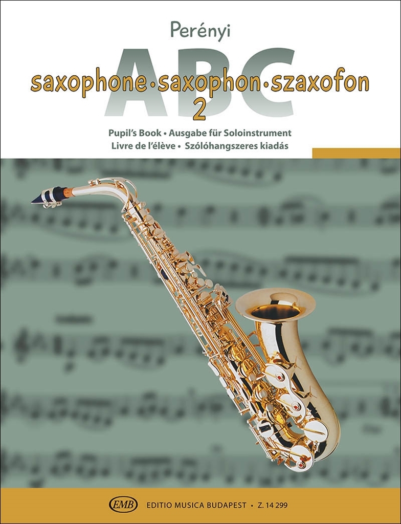 Cover: 9790080142998 | Saxophon-ABC 2 | Pupil's book | Eva Perenyi_Peter Perenyi | Buch