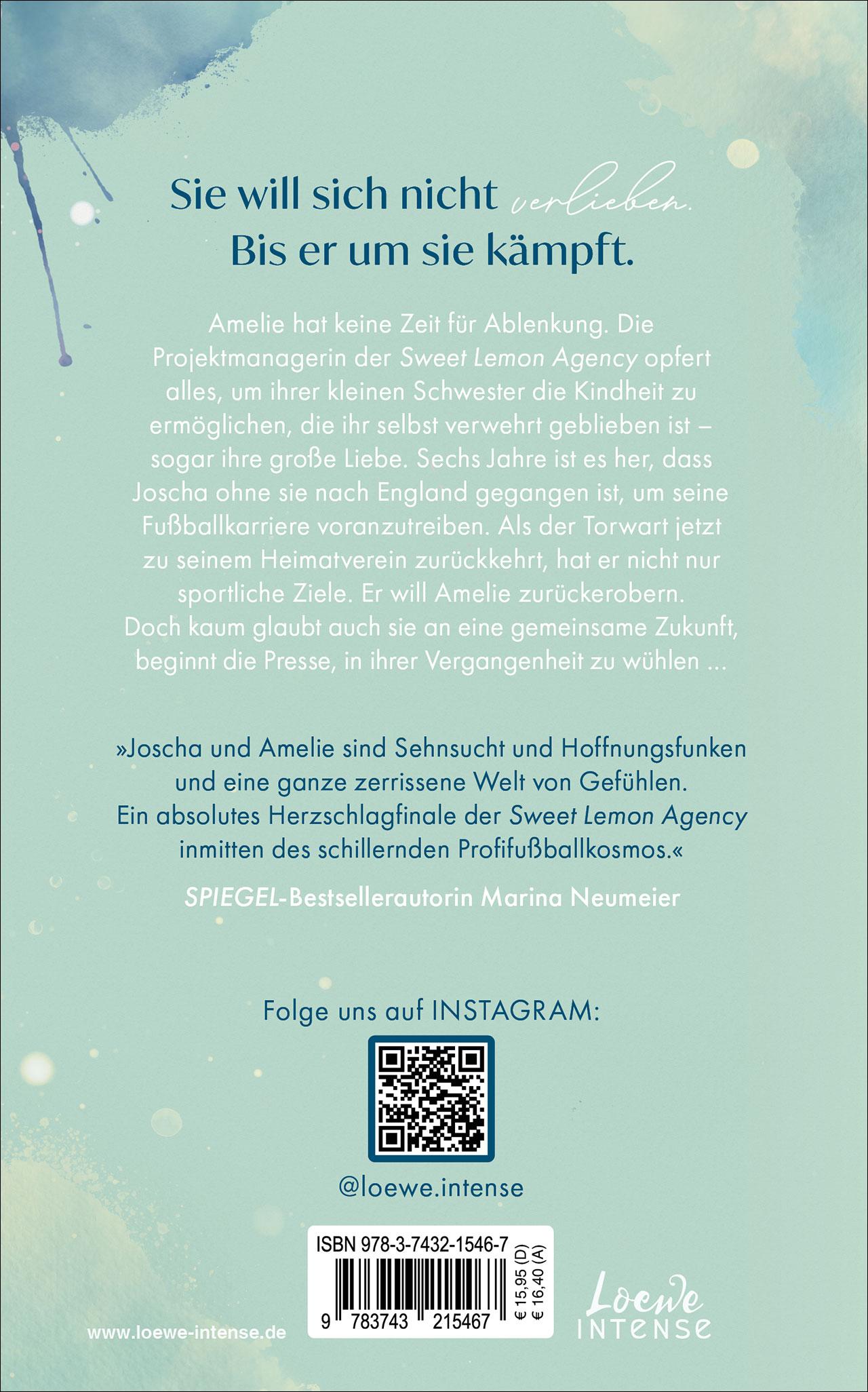 Rückseite: 9783743215467 | Funkenstille (Sweet Lemon Agency, Band 3) | Kyra Groh | Taschenbuch