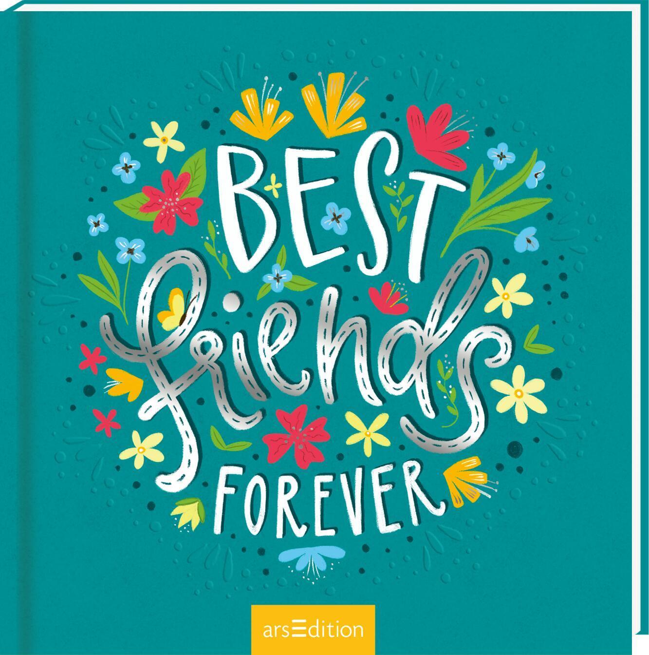 Cover: 4014489127741 | Freundebuch Best Friends Forever (Handlettering) | Buch | 96 S. | 2022