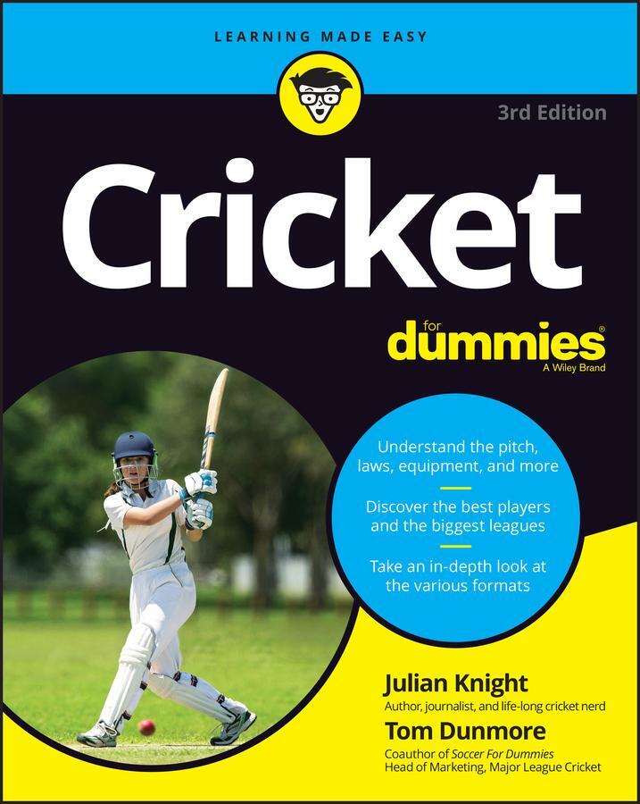 Cover: 9781394164769 | Cricket For Dummies | Julian Knight (u. a.) | Taschenbuch | 400 S.
