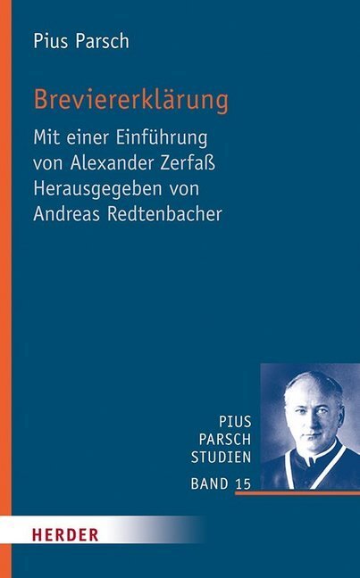 Cover: 9783451315893 | Breviererklärung | Mit einer Einführung von Alexander Zerfaß | Parsch