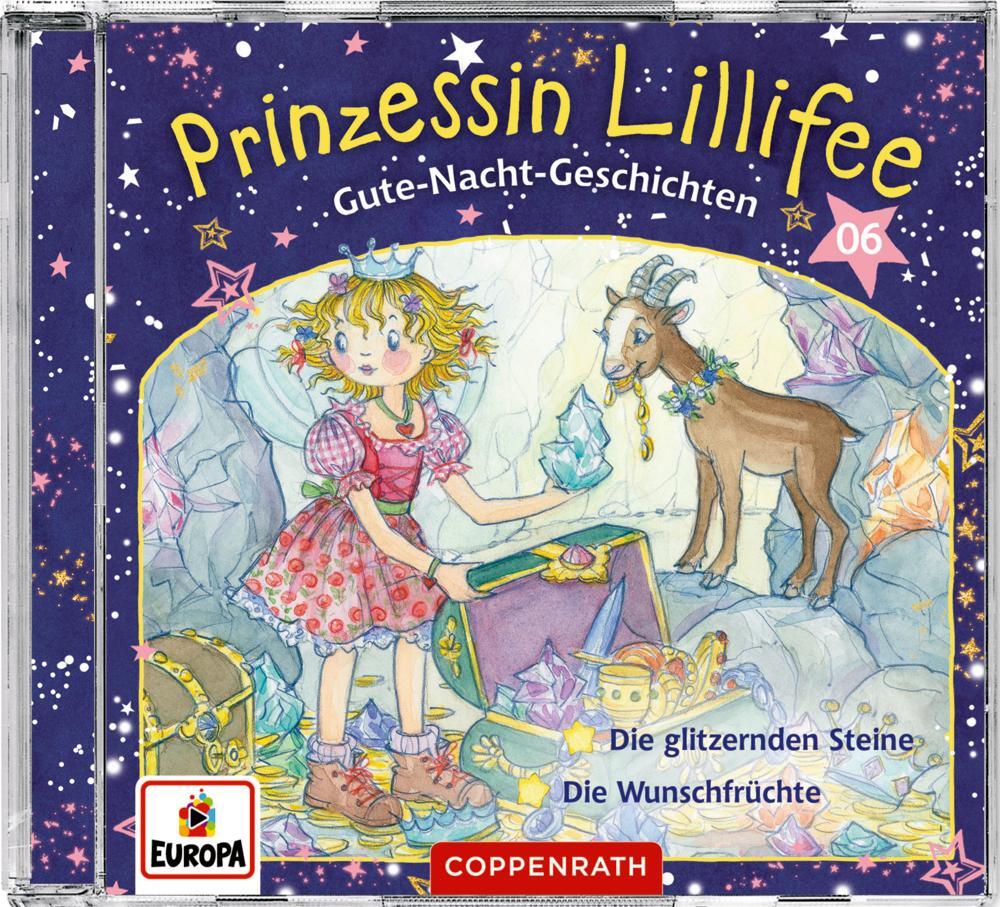 Cover: 4050003721019 | 006/Gute-Nacht-Geschichten Folge 11+12 - Die glitz | Lillifee | CD