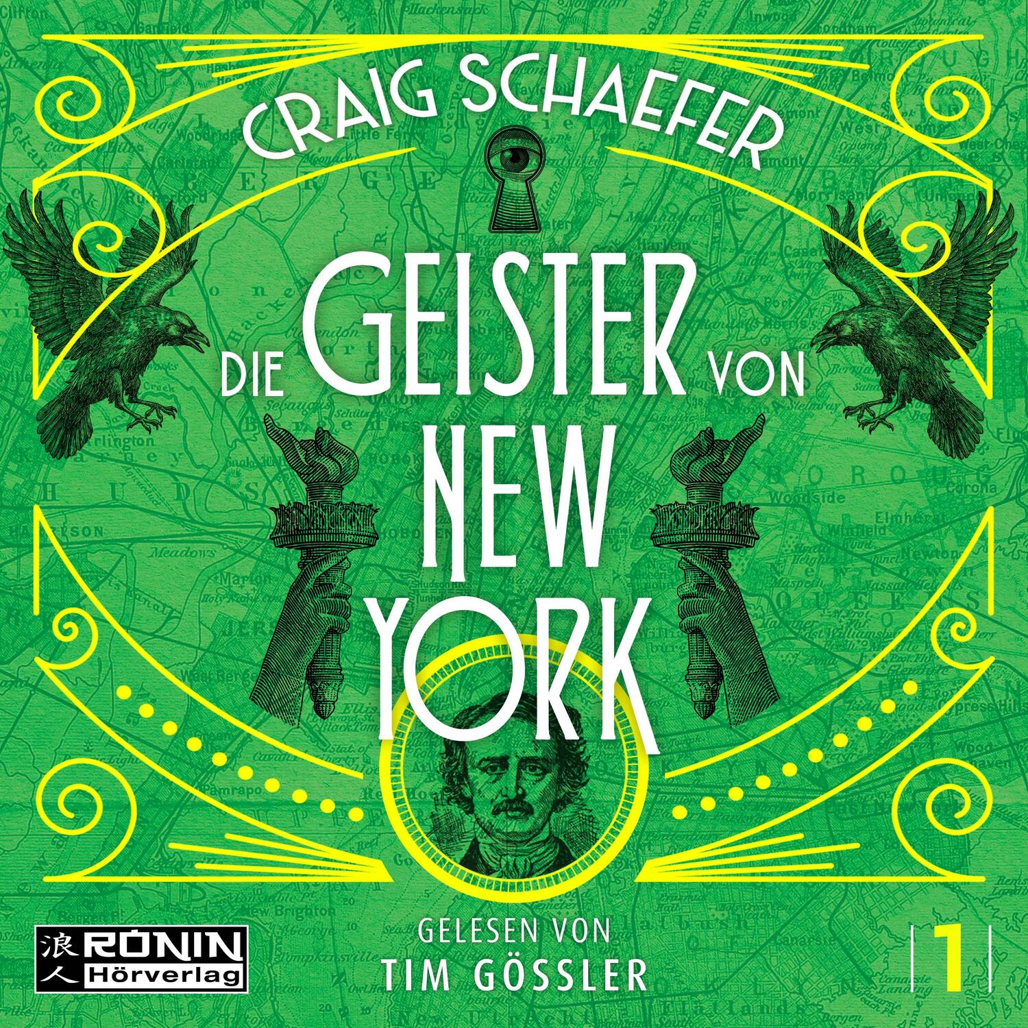 Cover: 9783961544578 | Die Geister von New York | Craig Schaefer | MP3 | Jewelcase | Deutsch