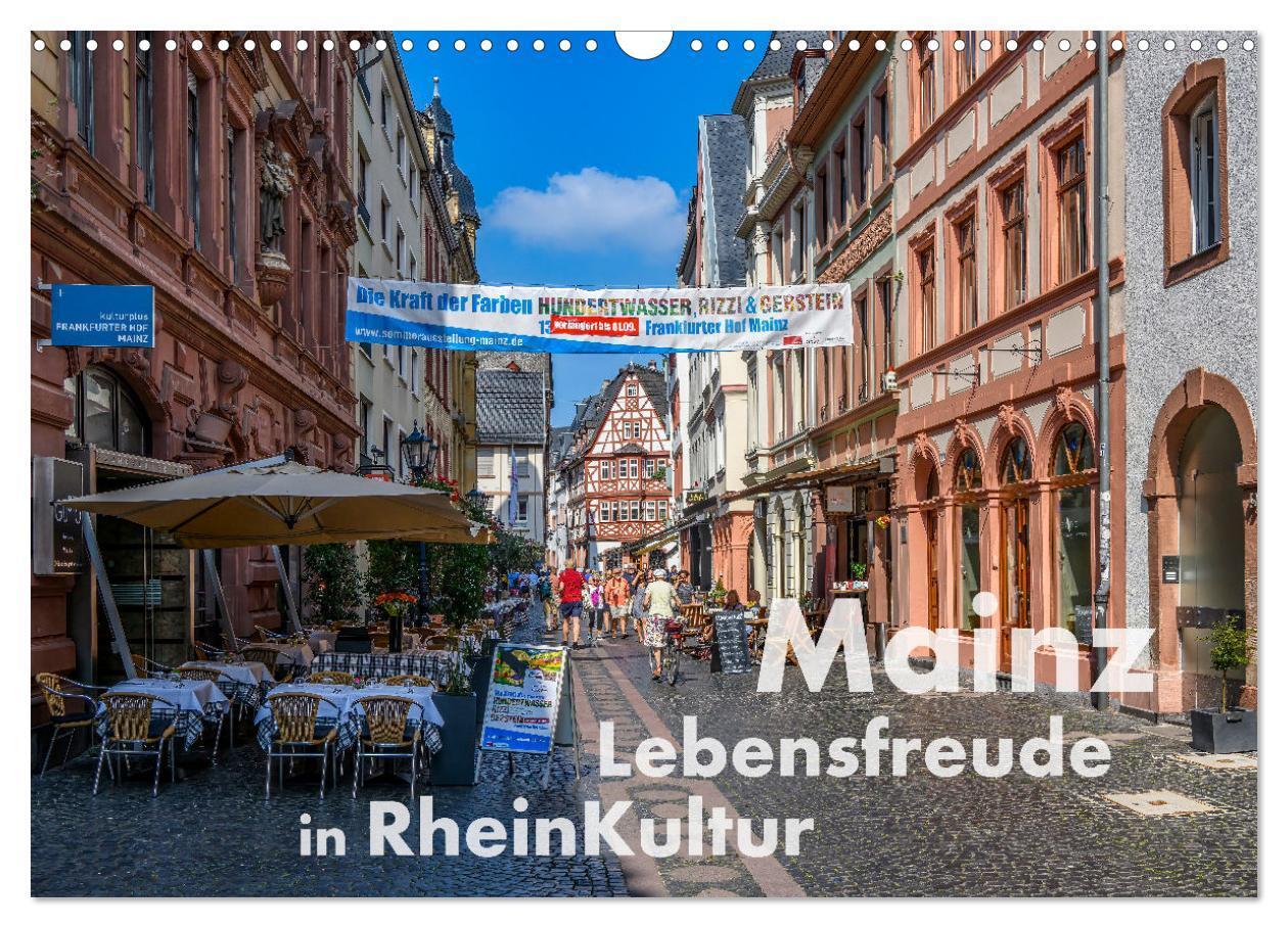Cover: 9783675536265 | Mainz - Lebensfreude in RheinKultur (Wandkalender 2024 DIN A3...