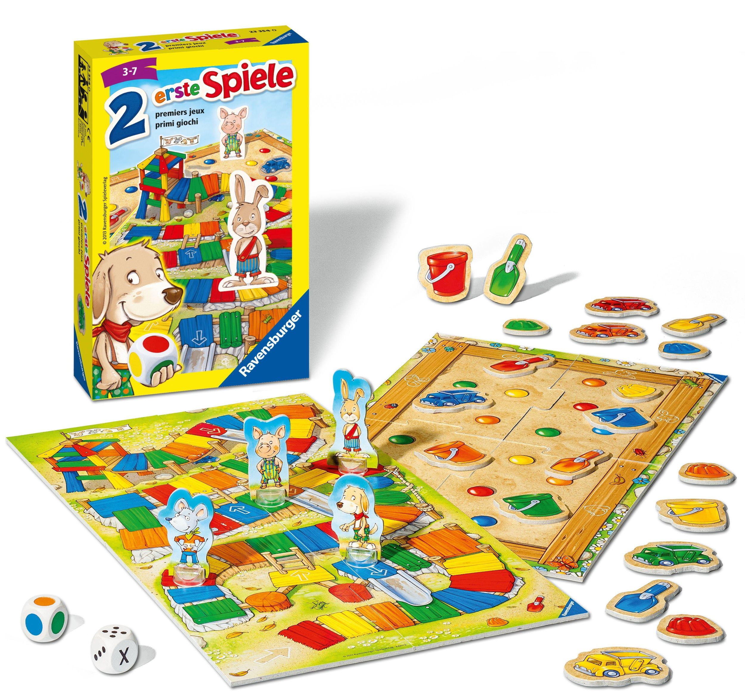 Bild: 4005556233540 | 2 erste Spiele | Spiel | 23354 | Deutsch | 2013 | Ravensburger