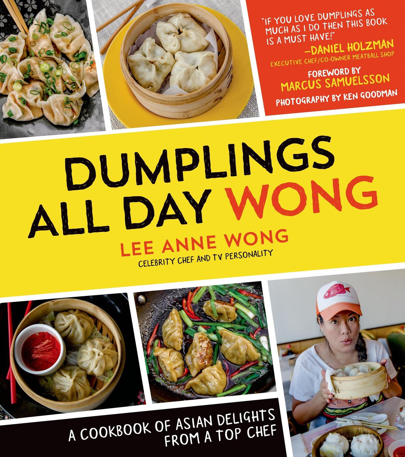 Cover: 9781624140594 | Dumplings All Day Wong | A Cookbook of Asian Delights from a Top Chef