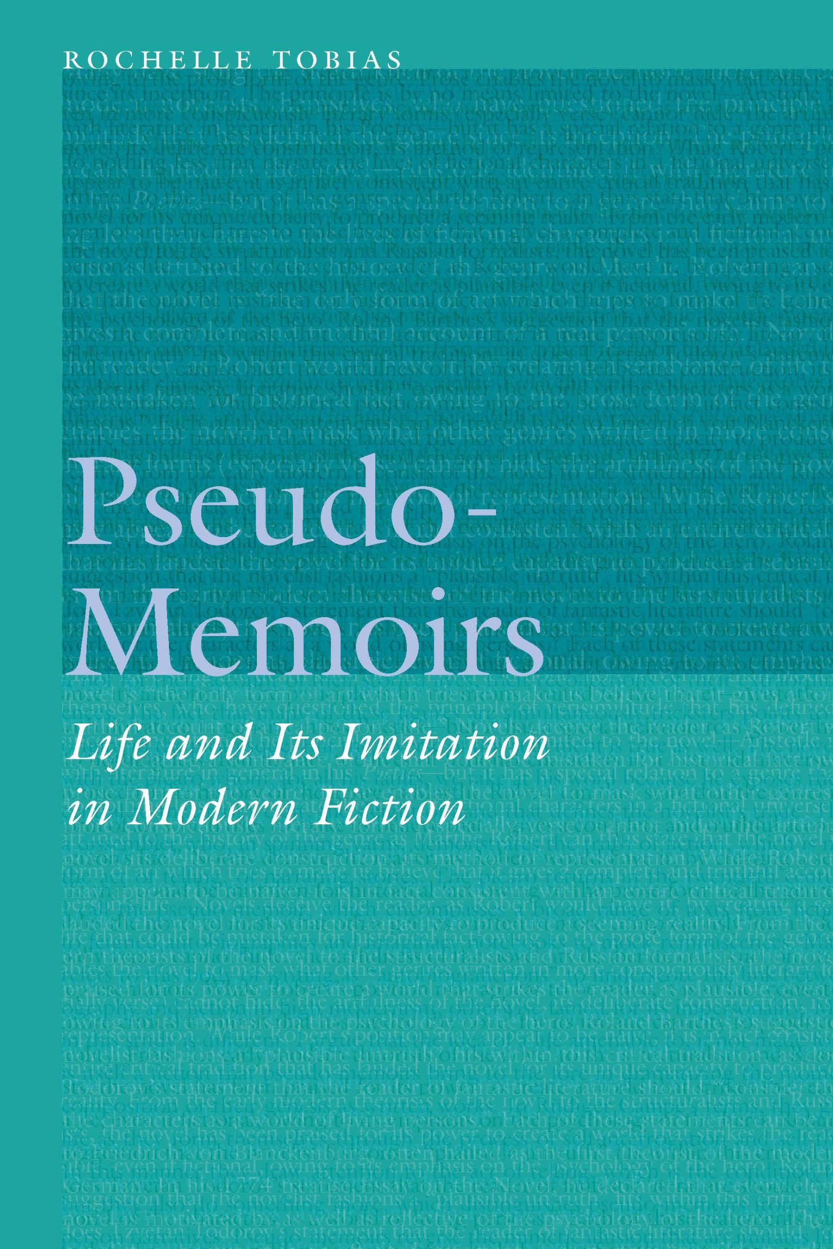 Cover: 9780803215924 | Pseudo-Memoirs | Life and Its Imitation in Modern Fiction | Tobias