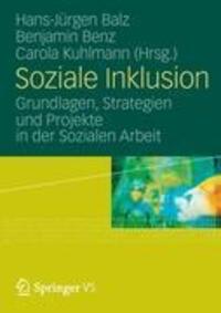 Cover: 9783531185576 | Soziale Inklusion | Hans-Jürgen Balz (u. a.) | Taschenbuch | Paperback