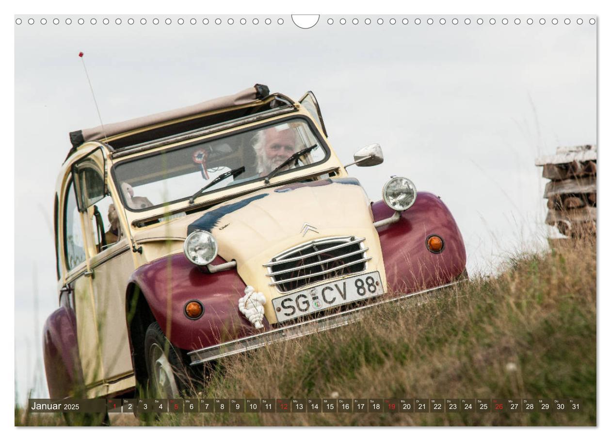 Bild: 9783435187713 | Citroën 2 CV - Zum Kippen zu schade (Wandkalender 2025 DIN A3...