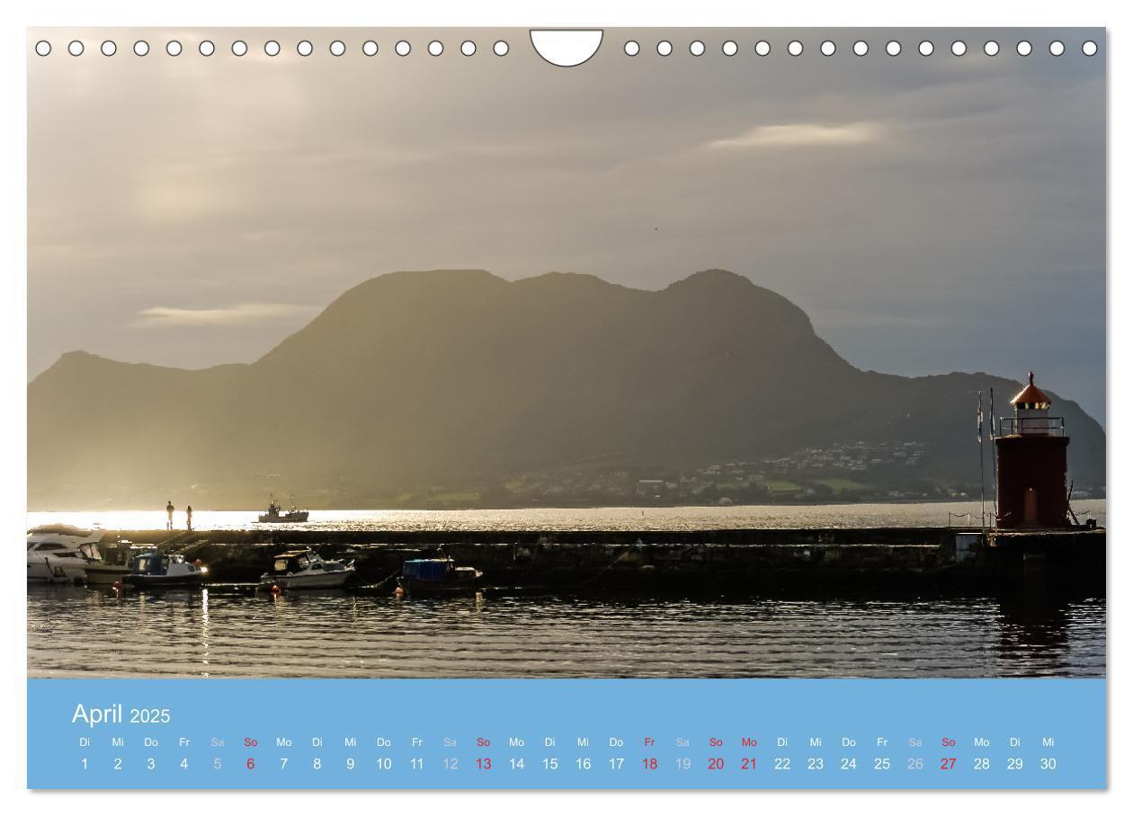 Bild: 9783435751754 | Leuchtfeuer der norwegischen Küste (Wandkalender 2025 DIN A4 quer),...