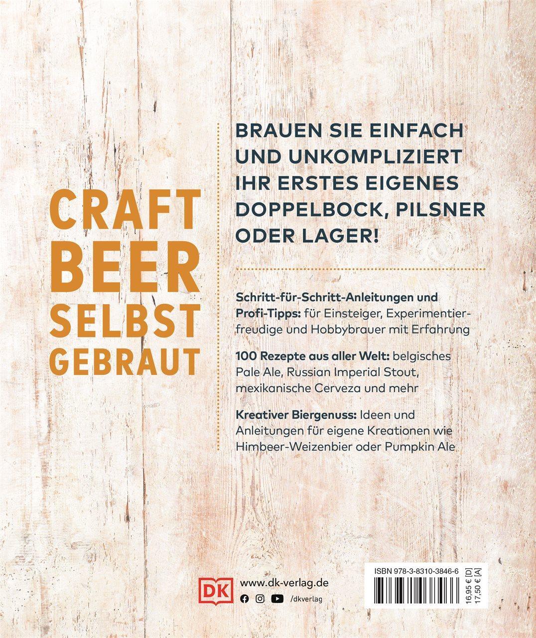 Rückseite: 9783831038466 | Bier selbst brauen | Greg Hughes | Buch | mit Prägung | 224 S. | 2019