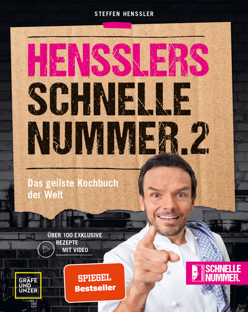 Cover: 9783833888519 | Hensslers schnelle Nummer 2 | Das geilste Kochbuch der Welt | Henssler