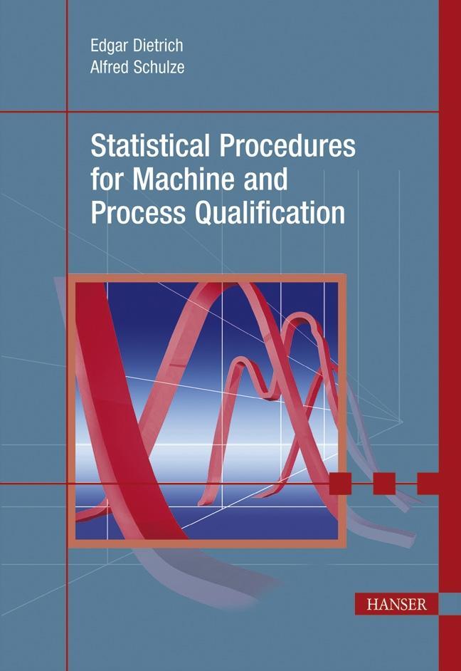 Cover: 9783446422490 | Statistical Procedures for Machine and Process Qualification | Buch