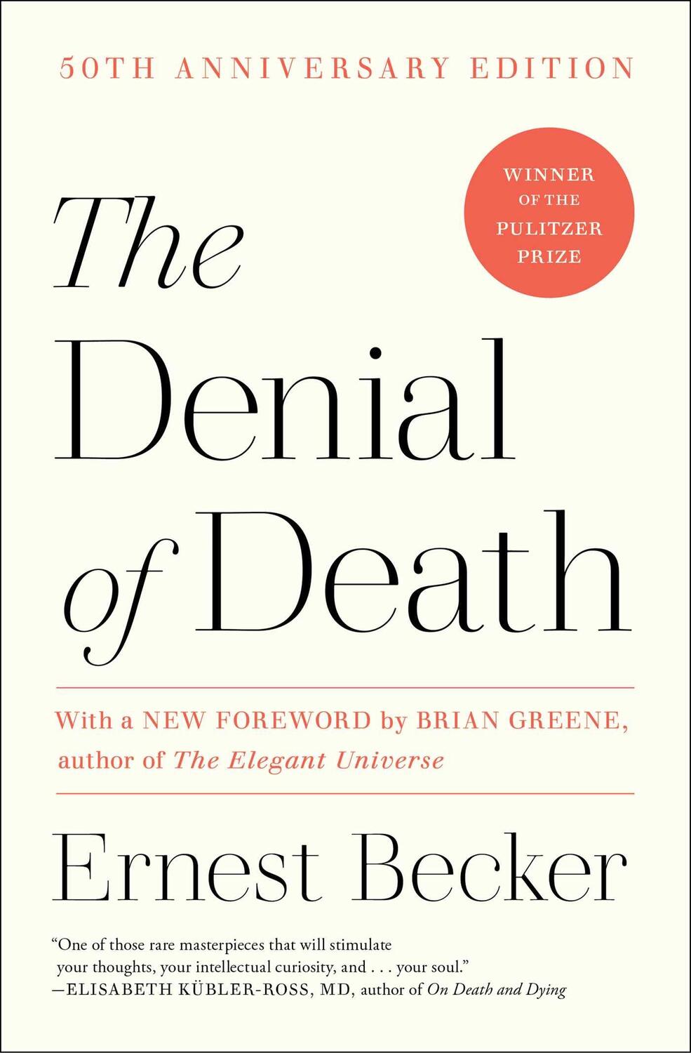 Cover: 9780684832401 | The Denial of Death | Ernest Becker | Taschenbuch | Englisch | 1997