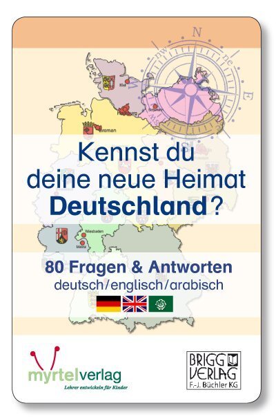 Cover: 9783957093059 | Kennst du deine neue Heimat Deutschland? (Kartenspiel) | Werner Wirth