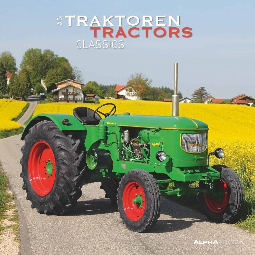 Cover: 4251732335755 | Traktoren Classics 2024 - Broschürenkalender 30x30 cm (30x60...