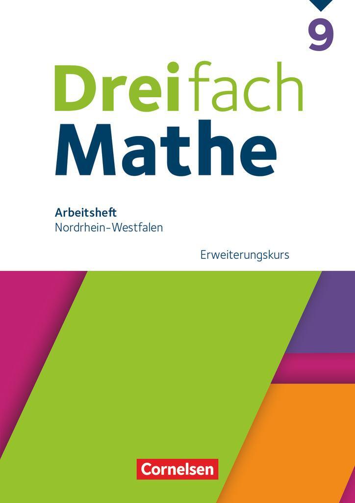 Cover: 9783060428052 | Dreifach Mathe 9. Schuljahr. Erweiterungskurs - Nordrhein-Westfalen...