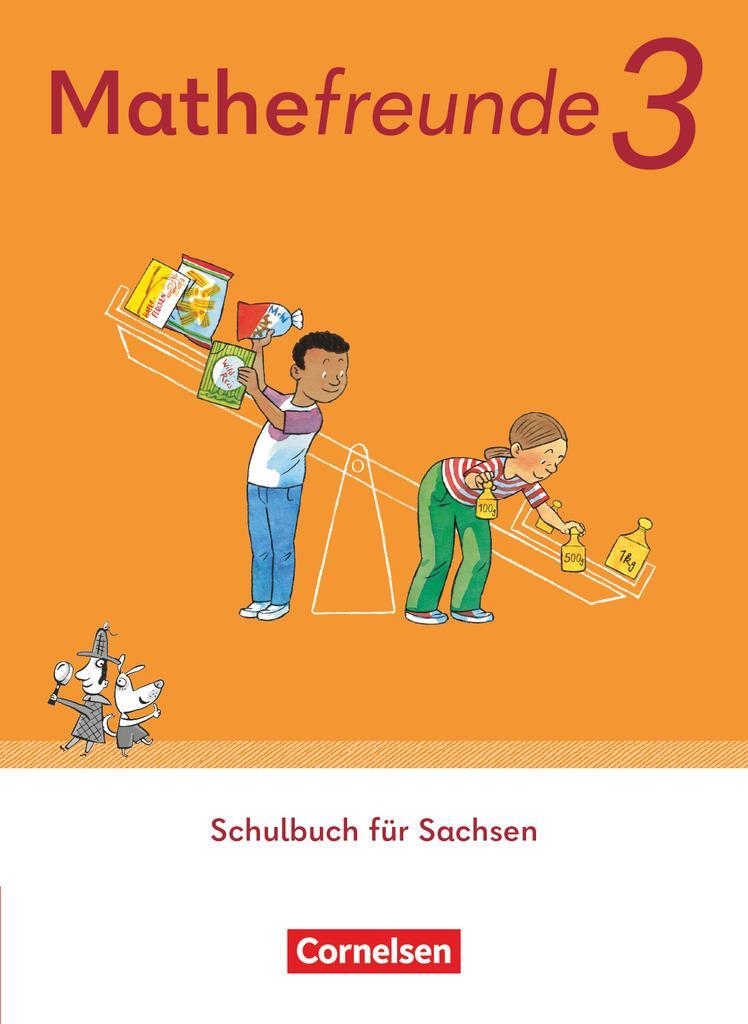 Cover: 9783464811306 | Mathefreunde 3 Asugabe Sachsen 2022. 3. Schuljahr | Taschenbuch | 2024