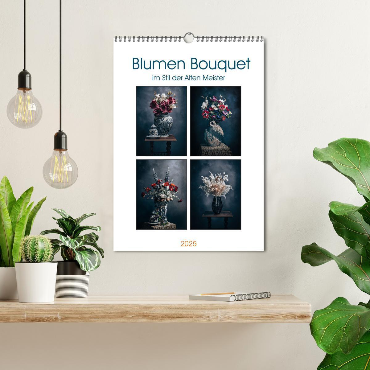 Bild: 9783435923892 | Blumen Bouquet (Wandkalender 2025 DIN A3 hoch), CALVENDO...