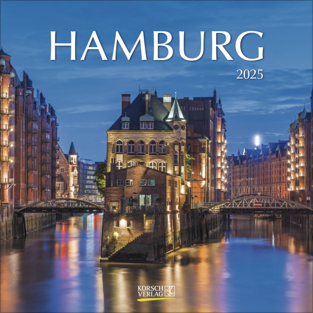 Cover: 9783731880172 | Hamburg 2025 | Korsch Verlag | Kalender | Englisch Broschur | 13 S.