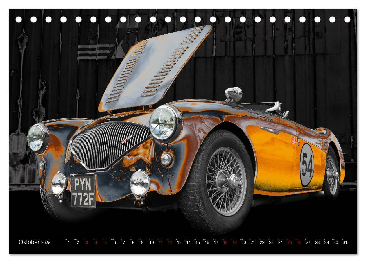 Bild: 9783435243617 | 2025 Oldtimer by aRi F. (Tischkalender 2025 DIN A5 quer), CALVENDO...