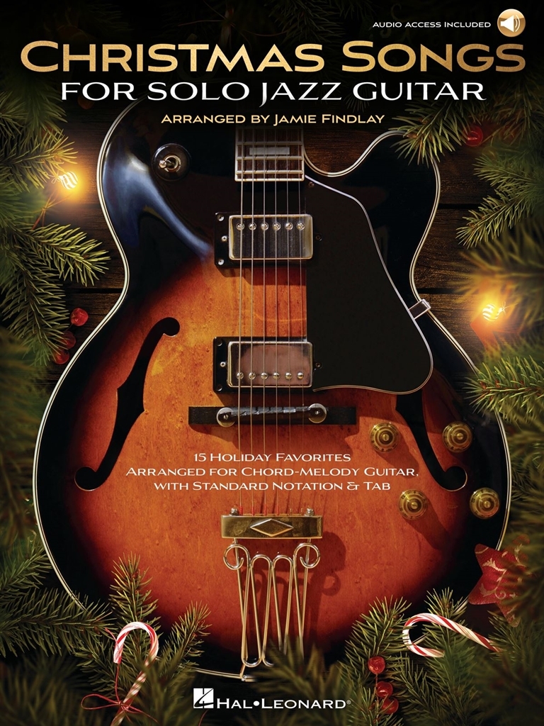 Cover: 840126932195 | Christmas Songs for Solo Jazz Guitar | Guitar Solo | 2020