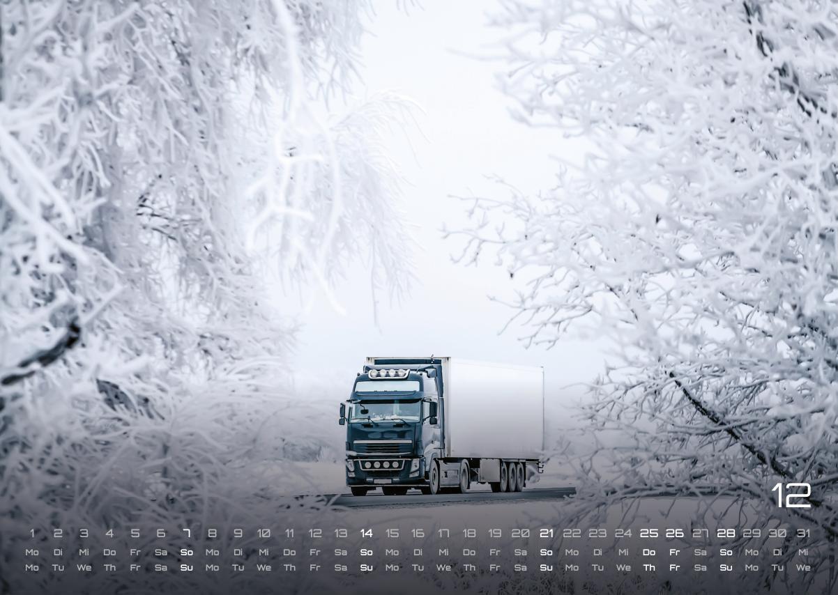 Bild: 9783986734114 | Trucks - Könige der Straße - LKW - 2025 - Kalender DIN A3 | de | 15 S.