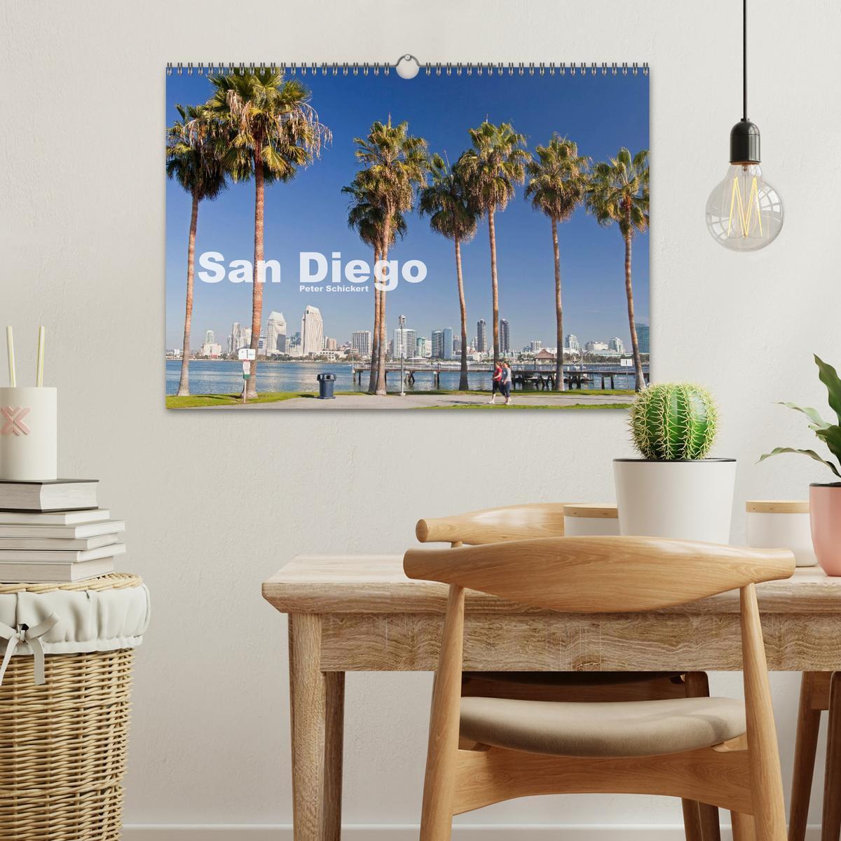 Bild: 9783435739752 | San Diego (Wandkalender 2025 DIN A3 quer), CALVENDO Monatskalender