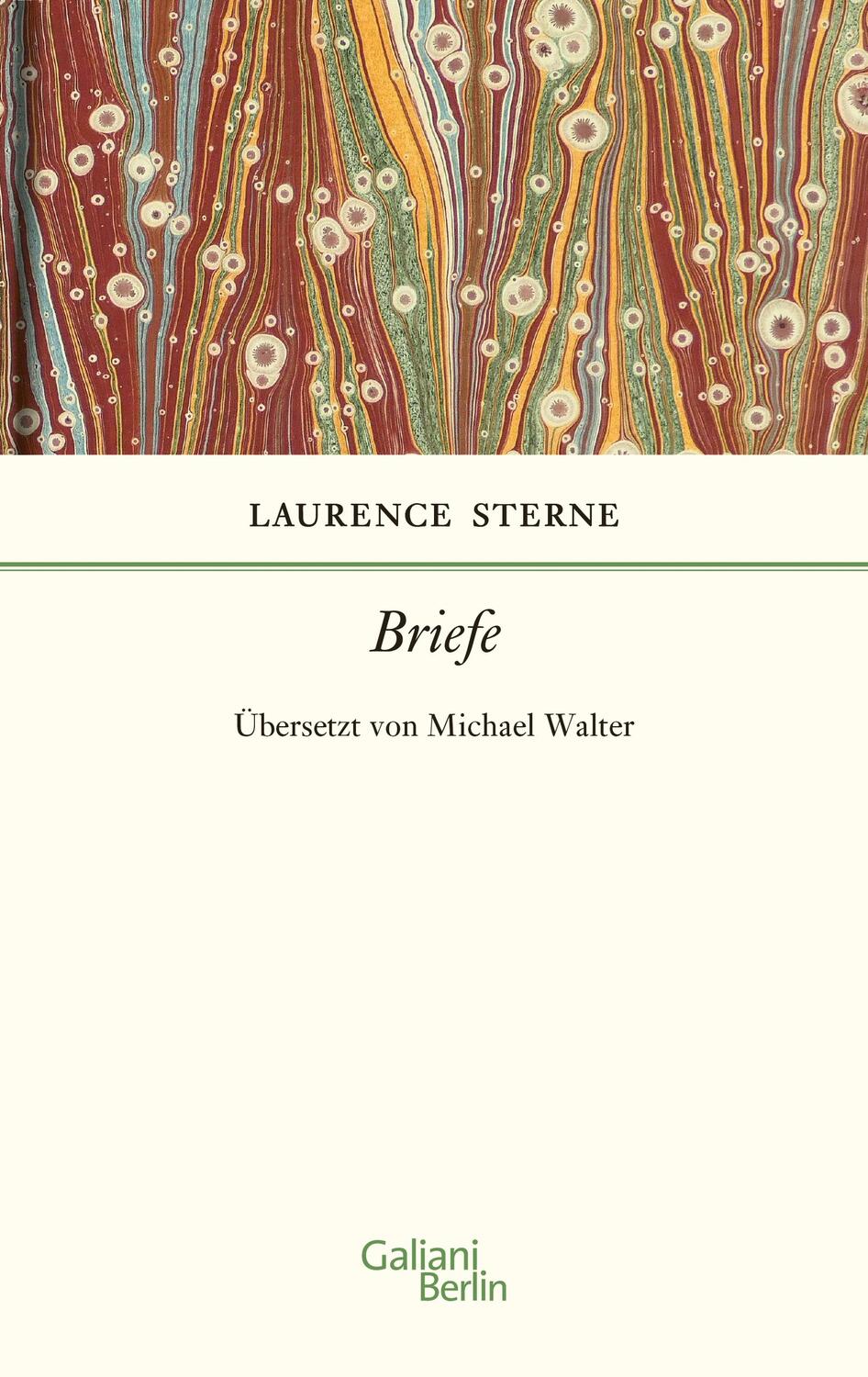 Cover: 9783869711706 | Briefe | Laurence Sterne | Buch | 594 S. | Deutsch | 2018