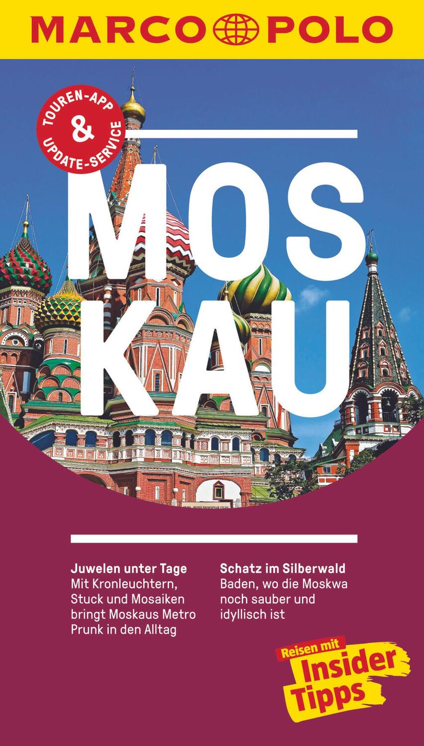 Cover: 9783829728423 | MARCO POLO Reiseführer Moskau | Gisbert Mrozek | Taschenbuch | 152 S.