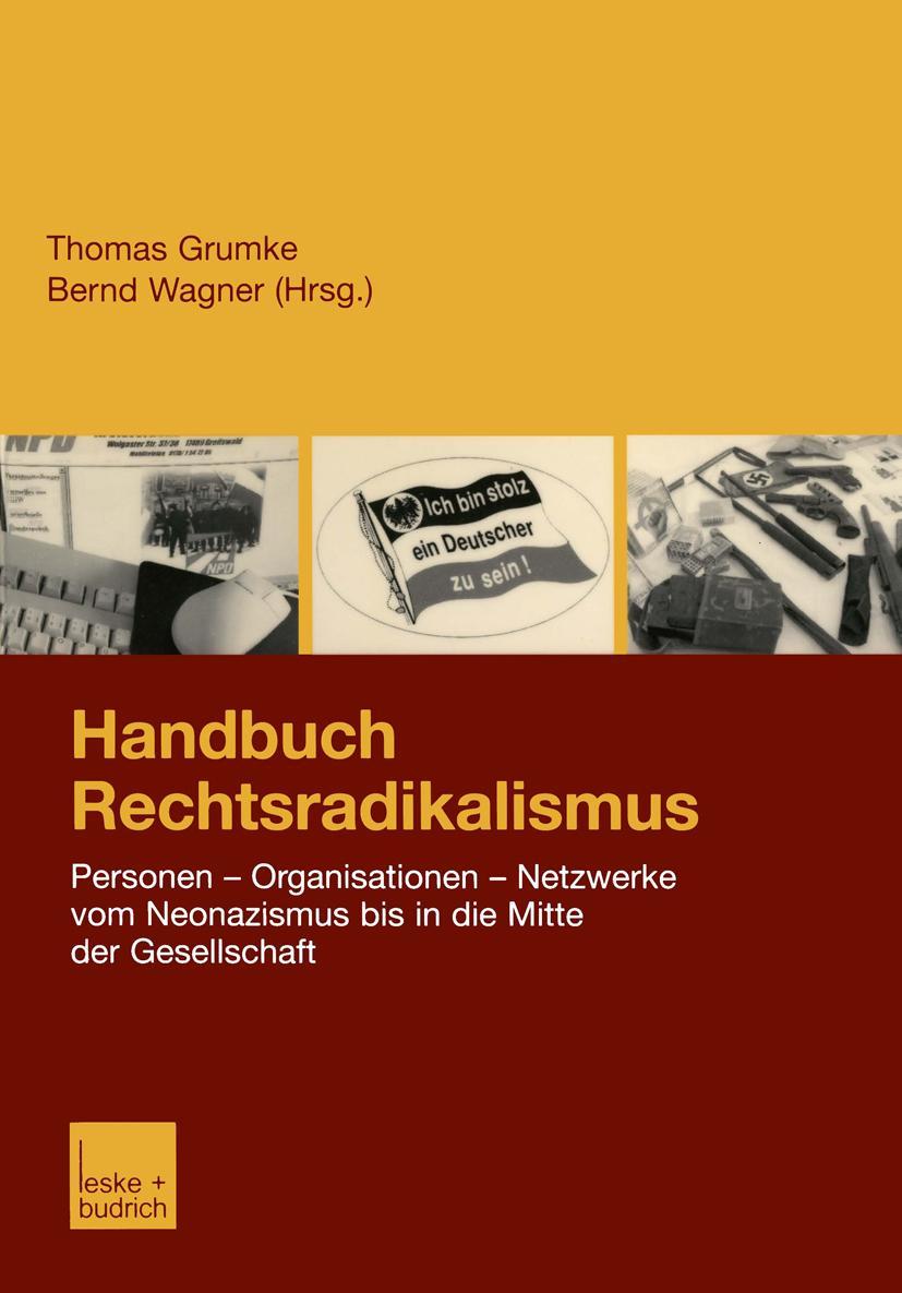 Cover: 9783810033994 | Handbuch Rechtsradikalismus | Bernd Wagner (u. a.) | Taschenbuch