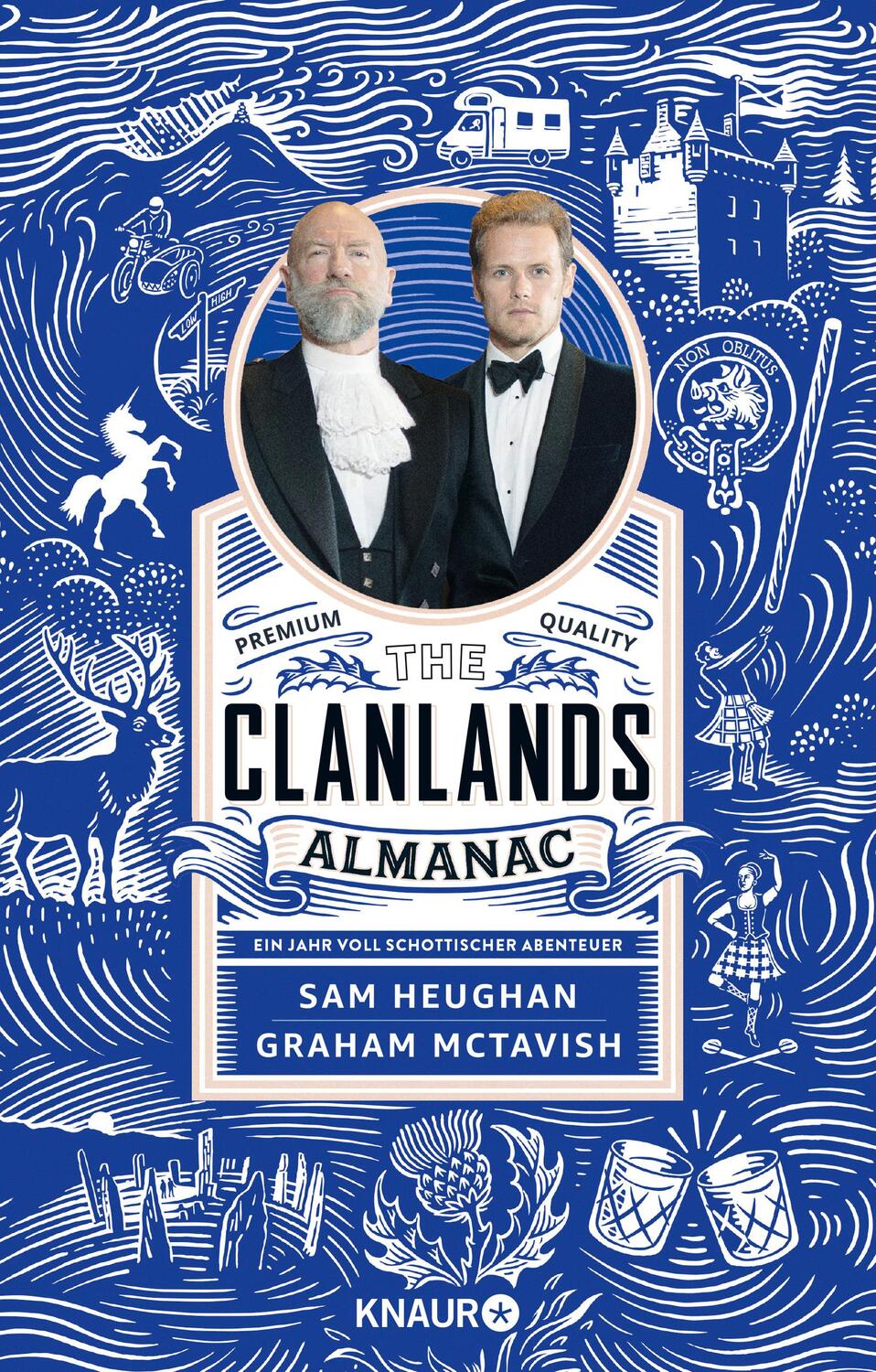 Cover: 9783426228067 | The Clanlands Almanac | Ein Jahr voll schottischer Abenteuer | Buch