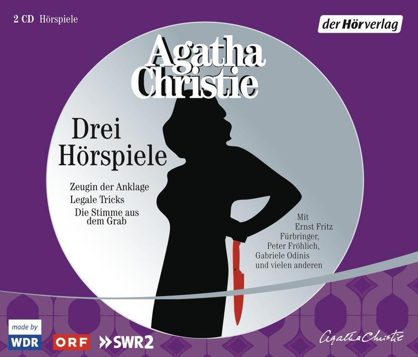 Cover: 9783867177245 | Drei Hörspiele | Agatha Christie | Audio-CD | 2 Audio-CDs | Deutsch