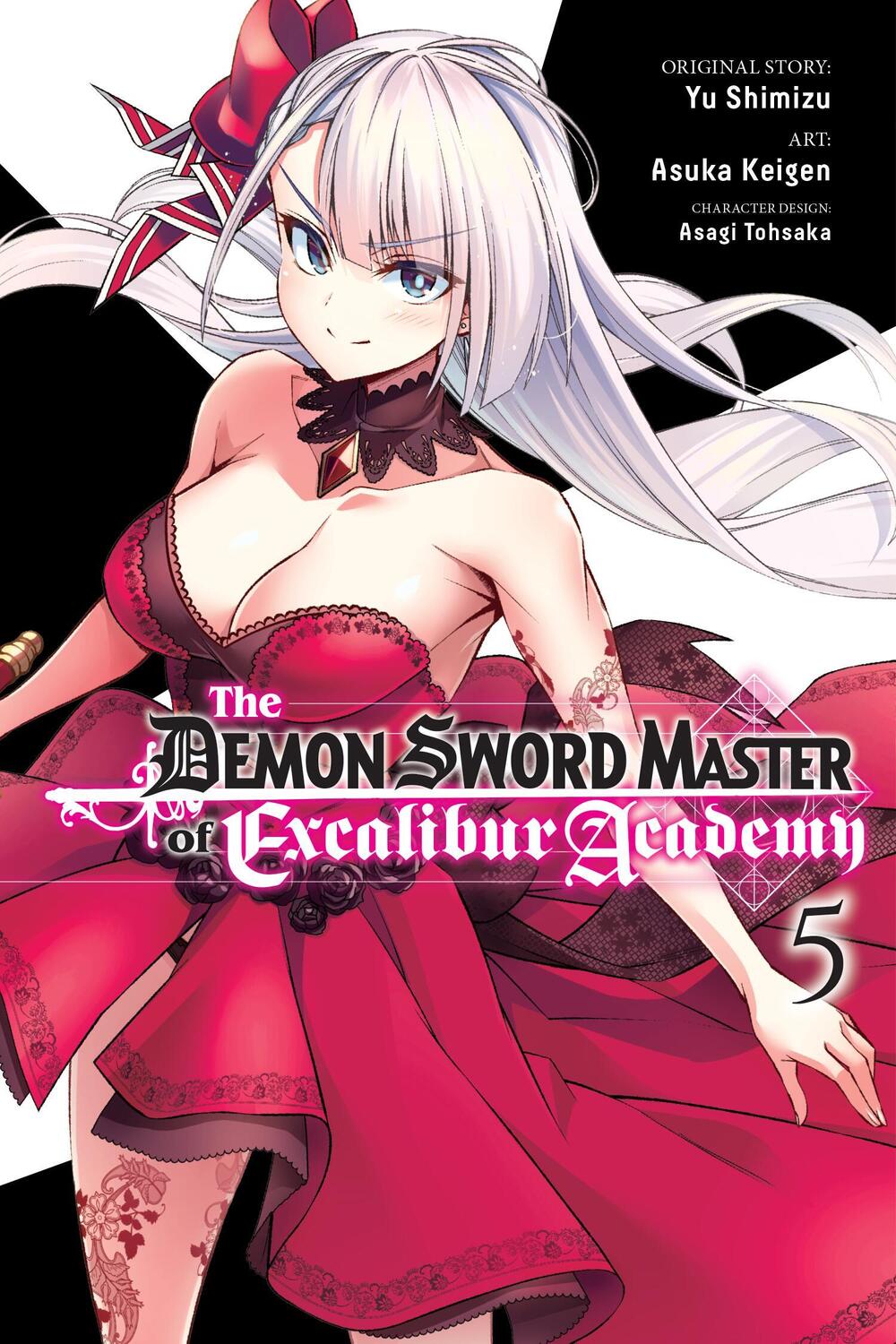 Cover: 9781975366360 | The Demon Sword Master of Excalibur Academy, Vol. 5 (Manga) | Shimizu