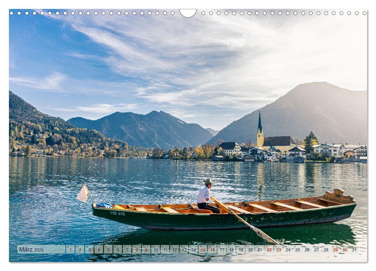 Bild: 9783383859281 | Malerischer Tegernsee (Wandkalender 2025 DIN A3 quer), CALVENDO...