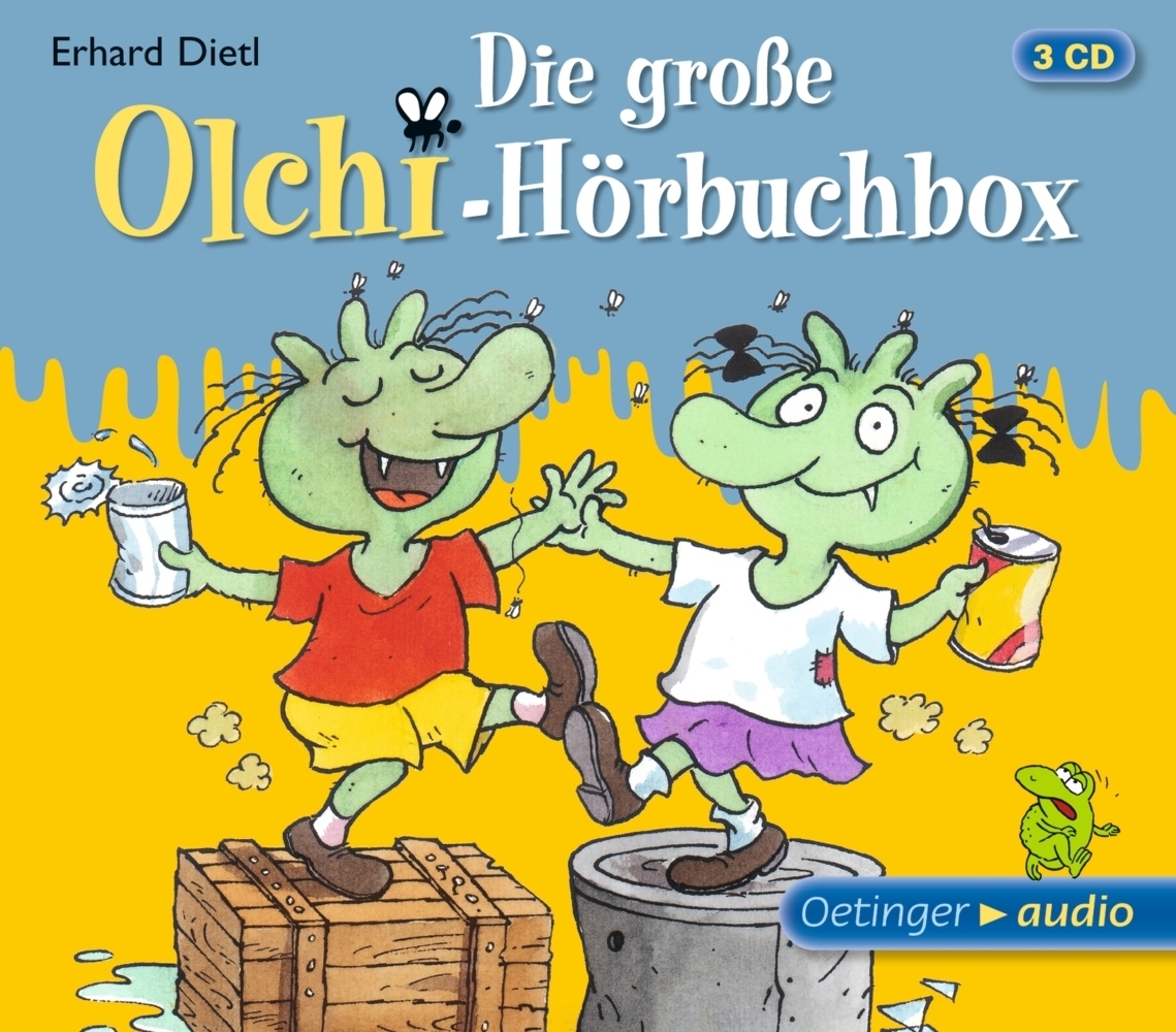 Cover: 9783837310139 | Die große Olchi-Hörbuchbox, 3 Audio-CD | Enthält drei Hörbücher | CD