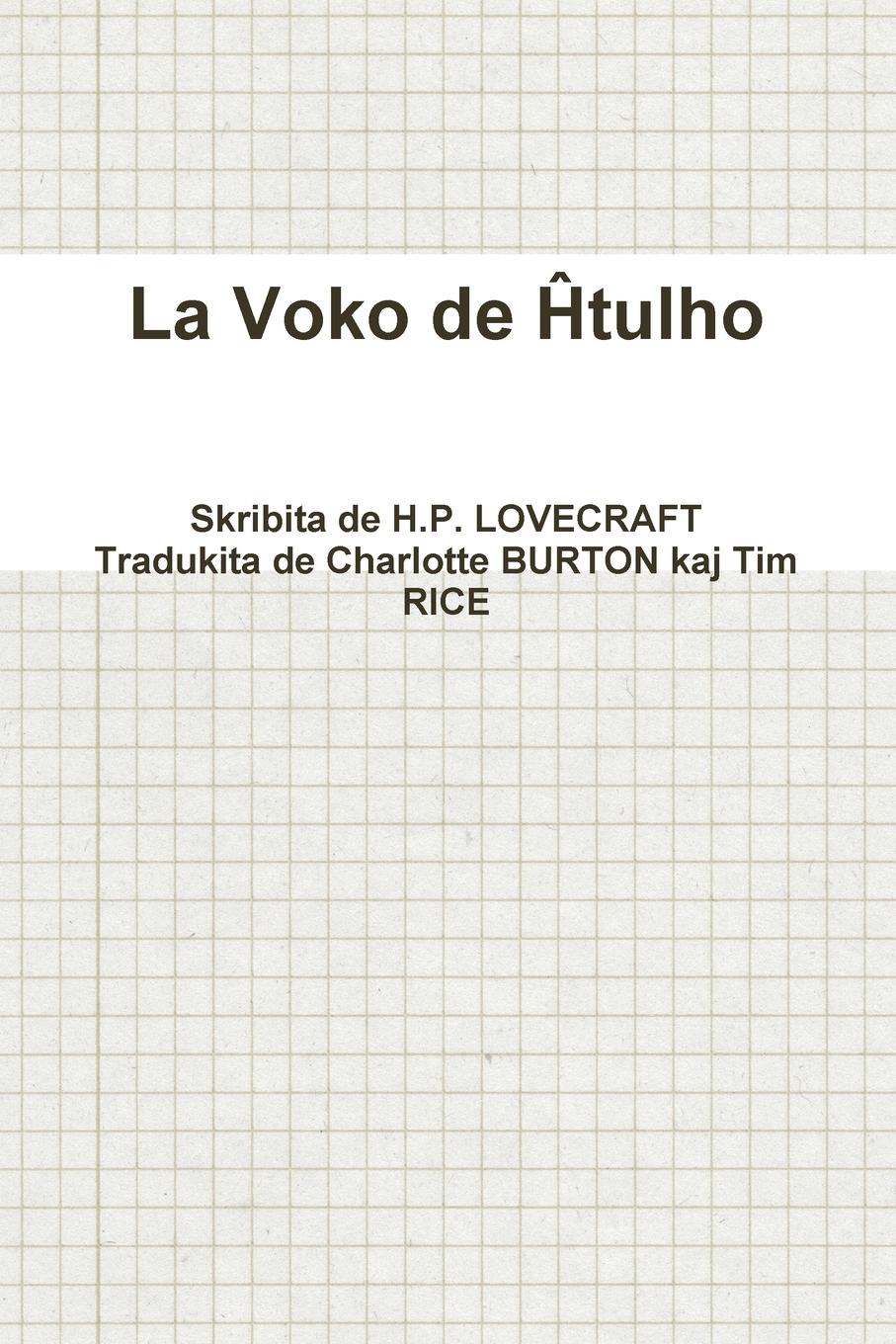 Cover: 9781312214170 | La Voko de ¿tulho | H. P. Lovecraft | Taschenbuch | Paperback | 2014