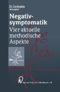 Cover: 9783798511033 | Negativsymptomatik | Vier aktuelle methodische Aspekte | H. Gerbaldo