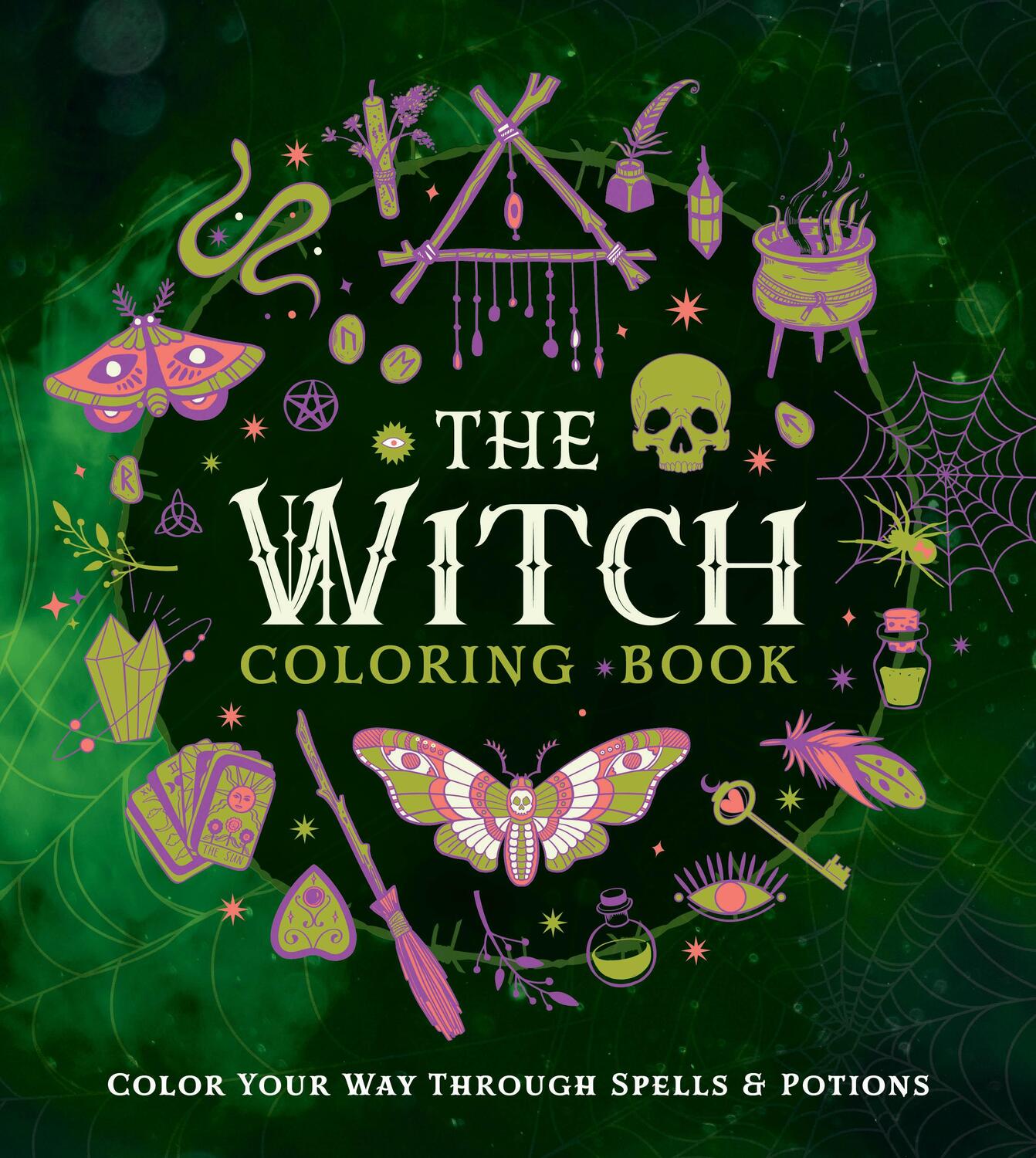 Cover: 9780785841548 | The Witch Coloring Book | Color Your Way Through Spells and Potions