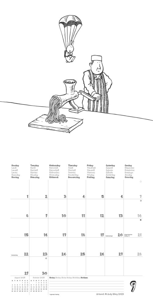 Bild: 4002725987938 | N NEUMANNVERLAGE - Bunny Suicides 2025 Broschürenkalender, 30x30cm,...