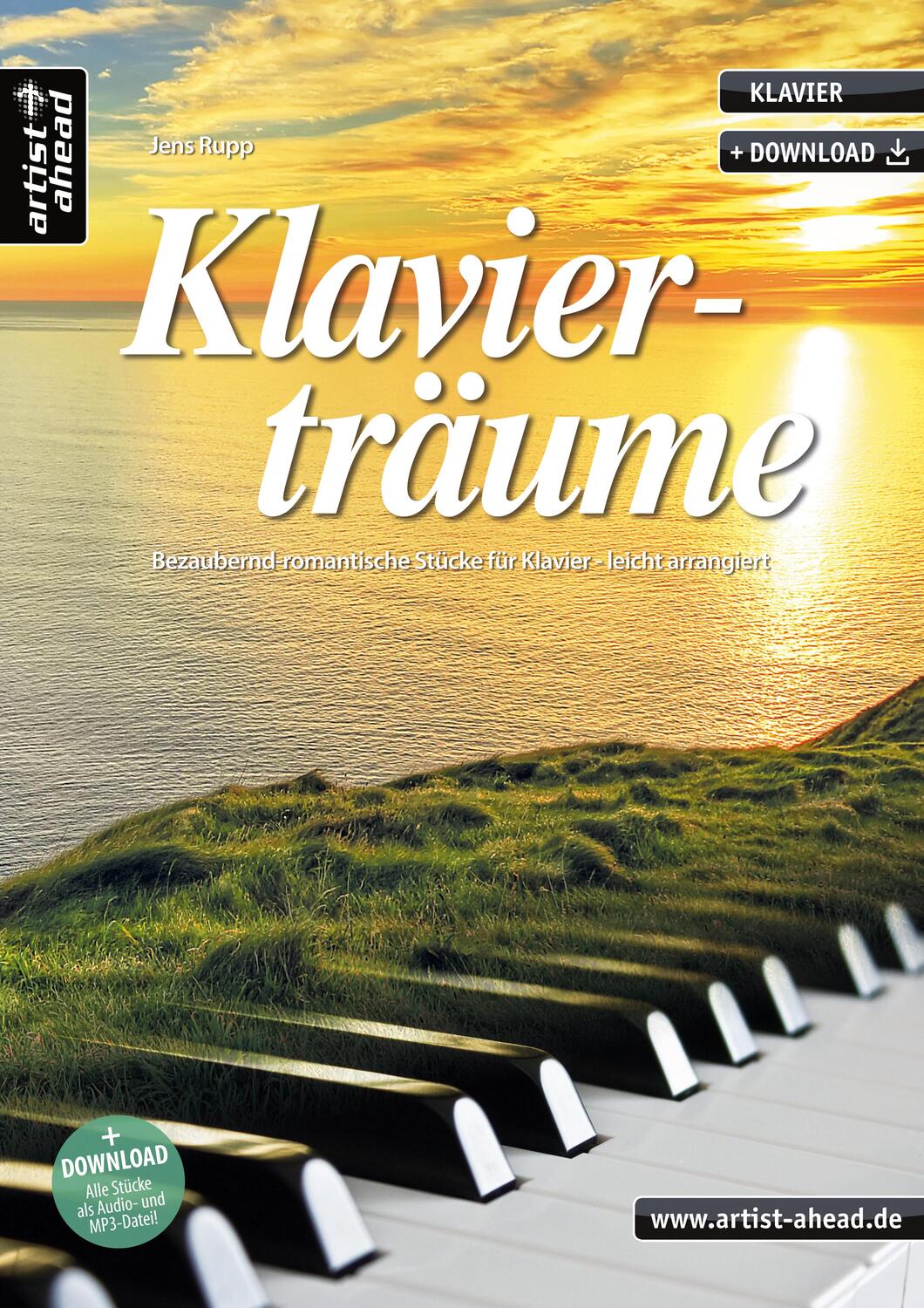 Cover: 9783866420854 | Klavierträume | Jens Rupp | Broschüre | Buch &amp; Download | 72 S. | 2021