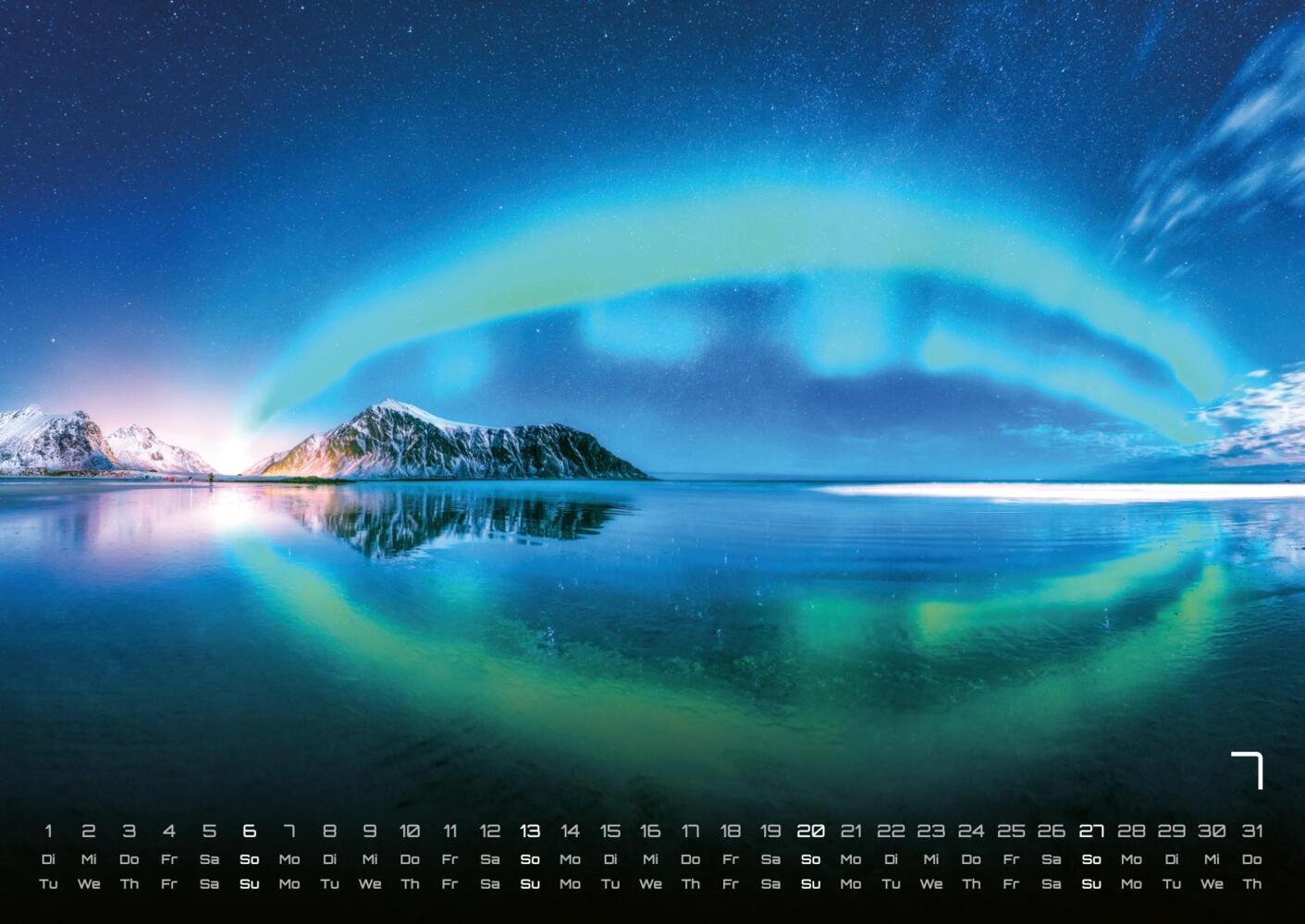 Bild: 9783986734251 | Polarlichter - grandiose Naturschauspiele - 2025 - Kalender DIN A2