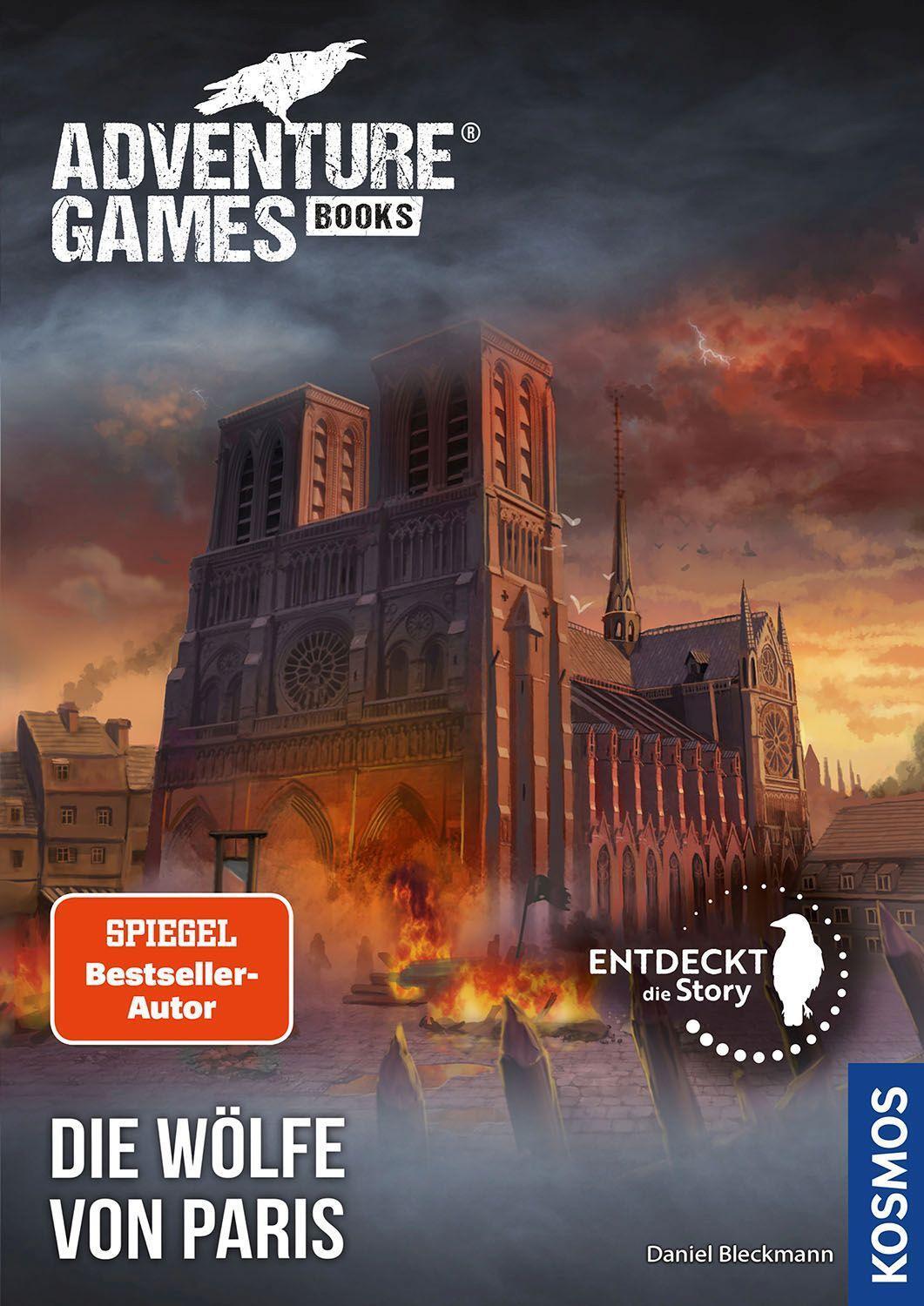 Cover: 9783440175606 | Adventure Games® - Books: Die Wölfe von Paris | Daniel Bleckmann
