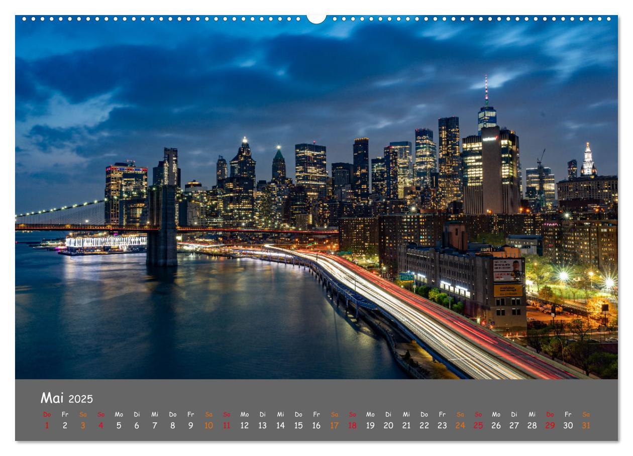 Bild: 9783435013807 | Faszination New York (Wandkalender 2025 DIN A2 quer), CALVENDO...