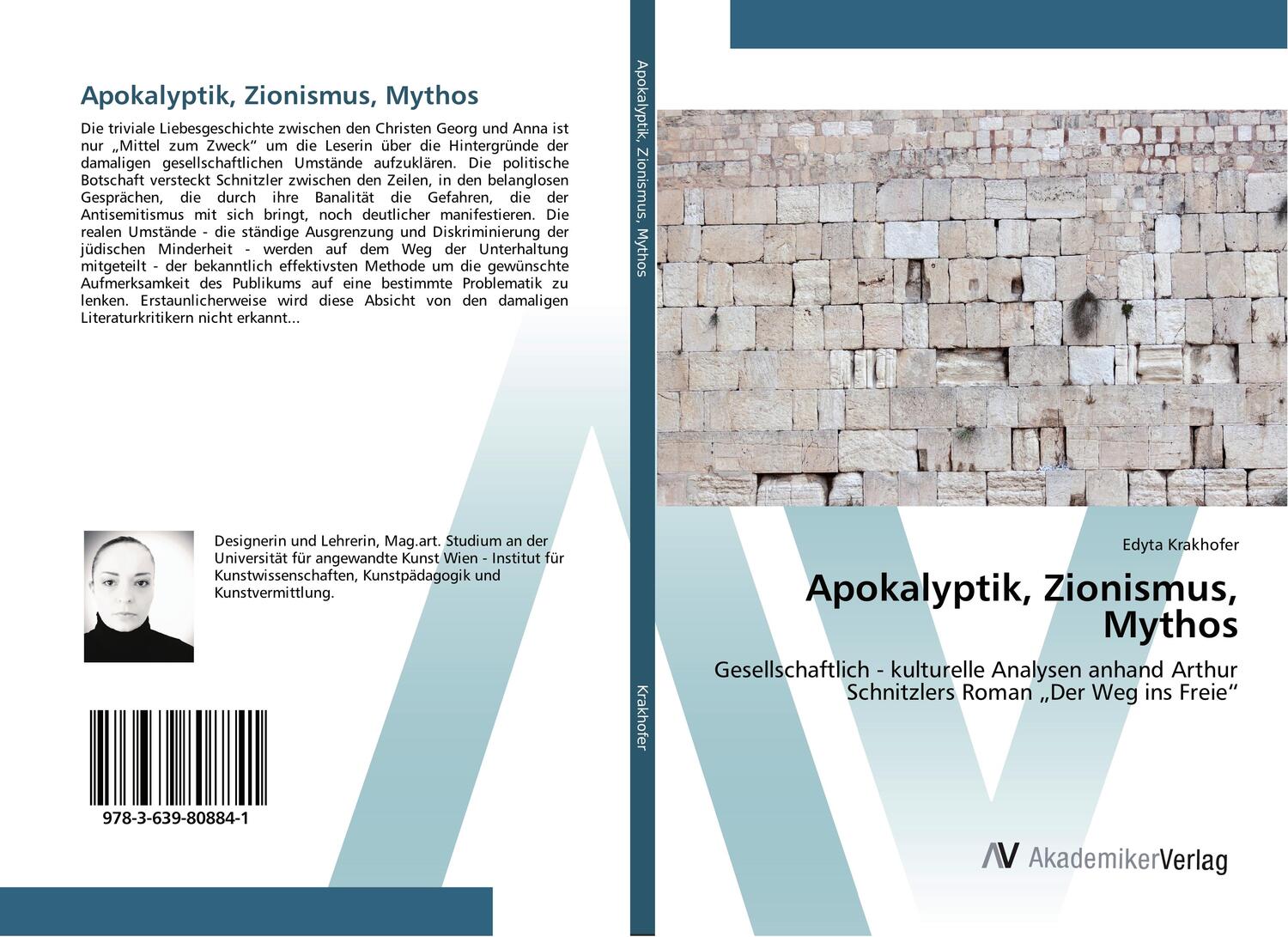 Cover: 9783639808841 | Apokalyptik, Zionismus, Mythos | Edyta Krakhofer | Taschenbuch | 2015