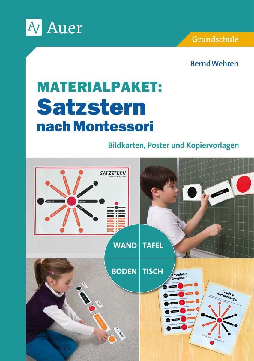 Cover: 9783403079927 | Materialpaket Satzstern nach Montessori | Bernd Wehren | Broschüre