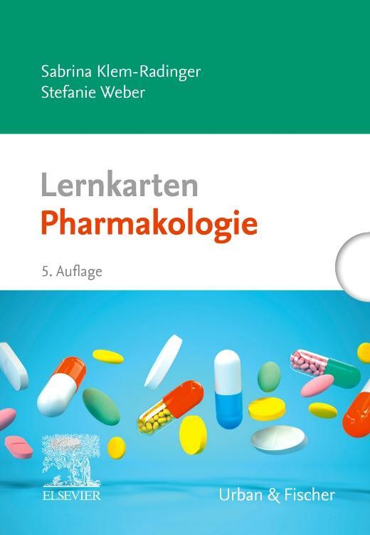 Cover: 9783437436345 | Lernkarten Pharmakologie | Sabrina Klem-Radinger (u. a.) | Box | XIV