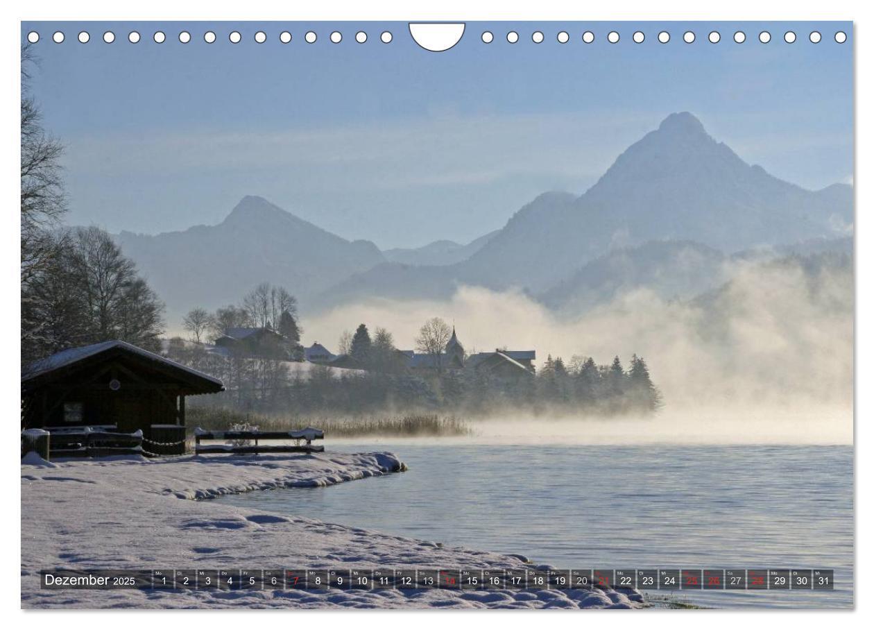 Bild: 9783435670819 | Ein Jahr im Allgäu (Wandkalender 2025 DIN A4 quer), CALVENDO...