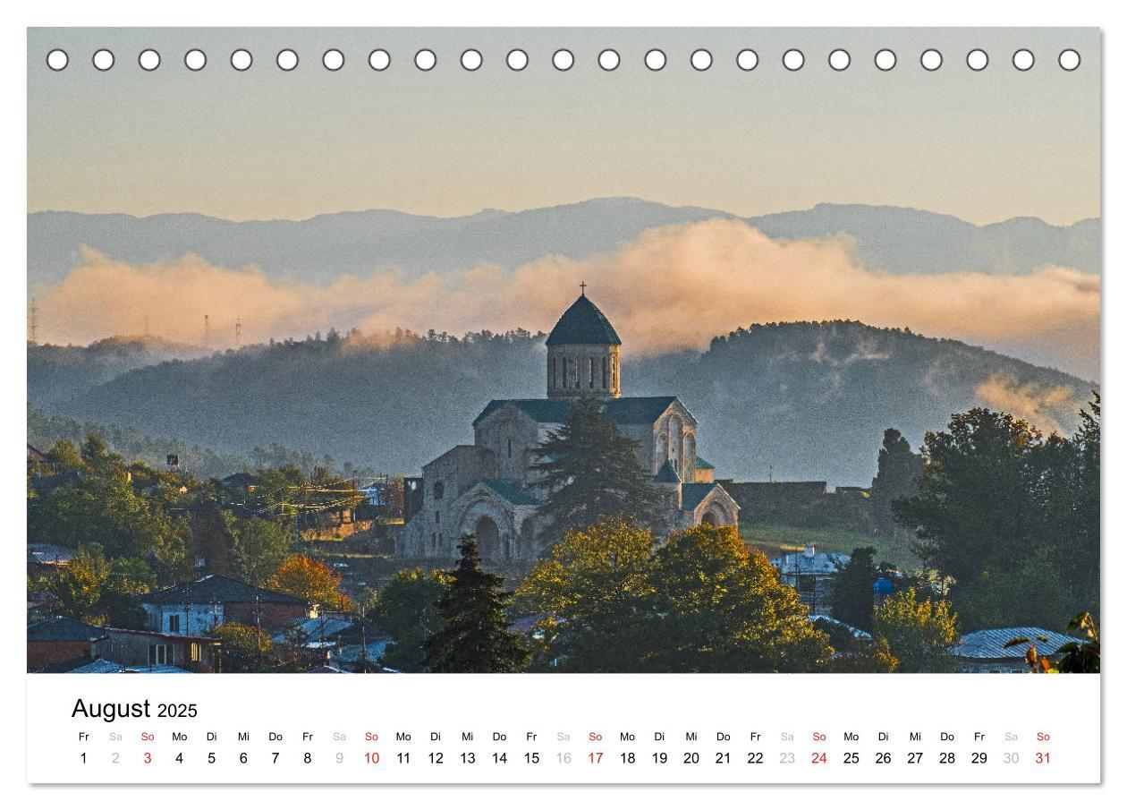 Bild: 9783435152193 | Eine Reise durch Georgien (Tischkalender 2025 DIN A5 quer),...