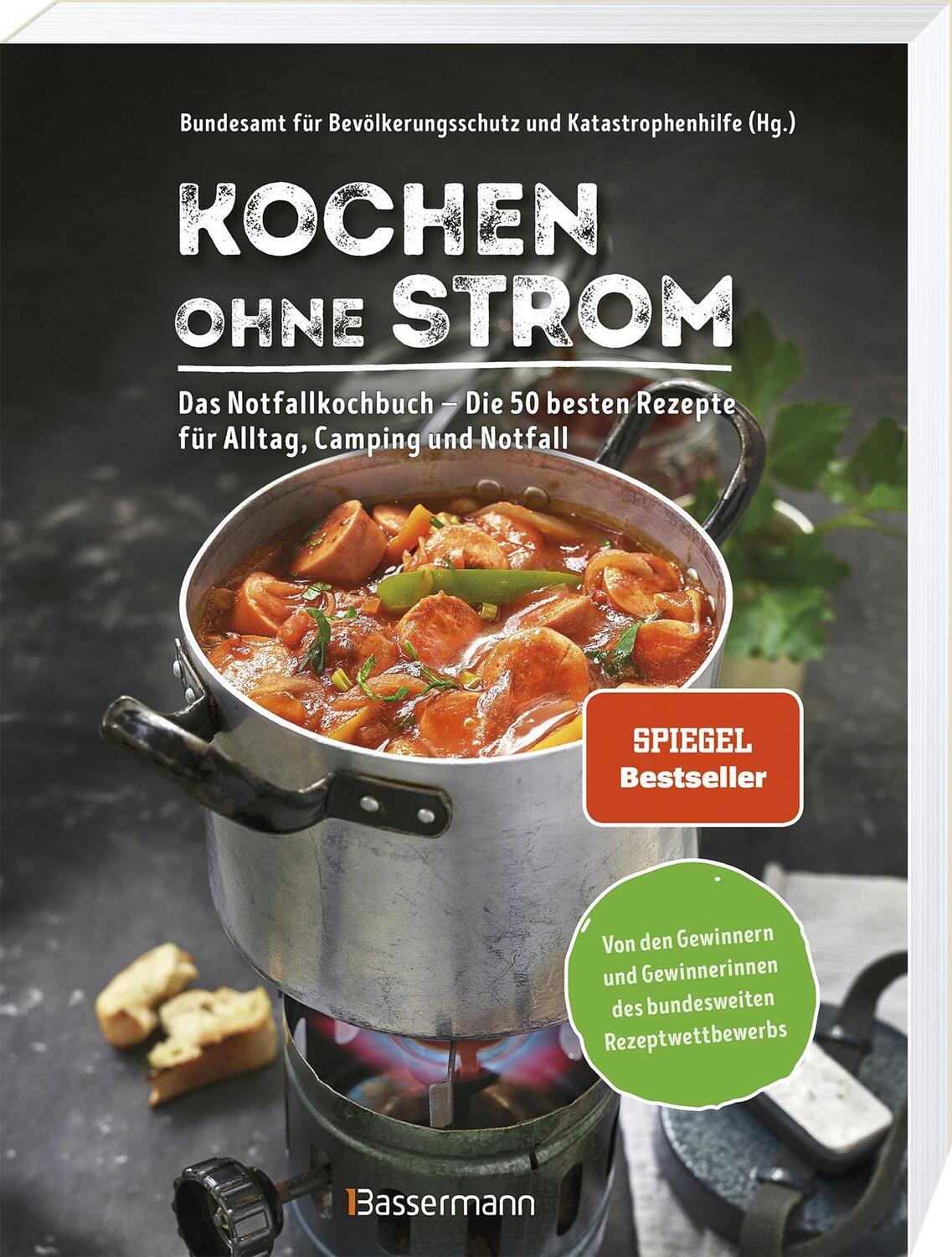 Bild: 9783809445159 | Kochen ohne Strom - Das Notfallkochbuch - Die 50 besten Rezepte für...